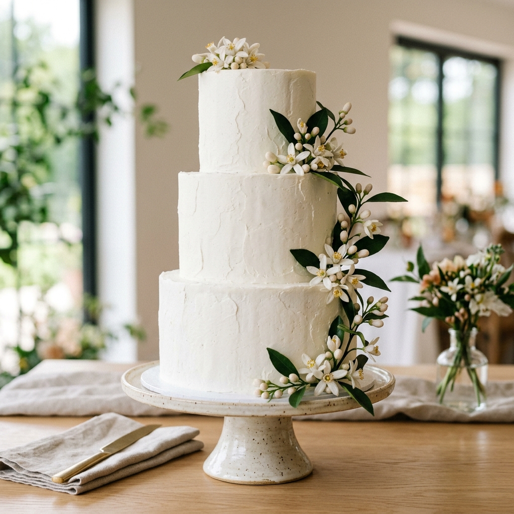 Orange Blossom Celebration Cake